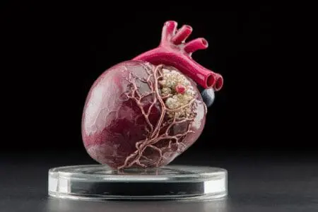 Anatomska ilustracija raka testisa s kvržicom