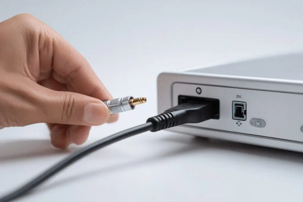 Spajanje HDMI i antenskog kabela u DVB-T2 prijemnik kao uputa za kako spojiti DVB T2