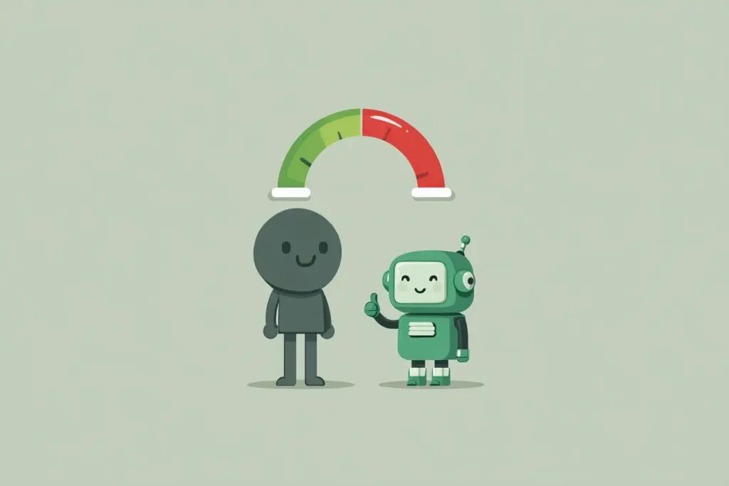 Robot daje palac gore osobi s odličnim kreditnim rejtingom kao odgovor na često postavljana pitanja o tome kako provjeriti HROK Robot daje palac gore osobi s odličnim kreditnim rejtingom kao odgovor na često postavljana pitanja o tome kako provjeriti HROK