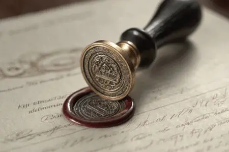 Službeni dokument dobiva Apostille pečat ilustracija za kako dobiti međunarodni rodni list