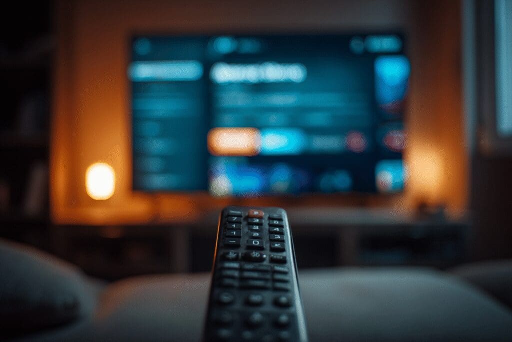 Istaknuta opcija za pretraživanje kanala u TV izborniku kao odgovor na često postavljana pitanja za kako pronaći programe na TV-u