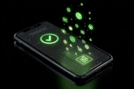 Verifikacija lica na mobitelu nakon koje kriptovalute ulaze u novčanik prikazuje kako kupiti kriptovalute
