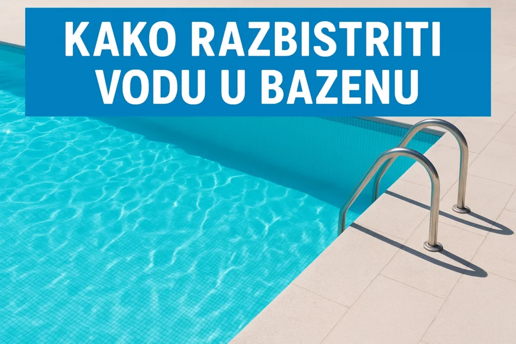 kako razbistriti vodu u bazenu