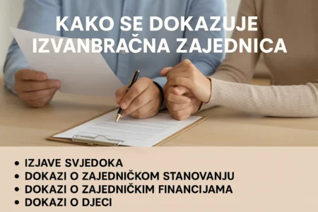 Kako se Dokazuje Izvanbračna Zajednica – Dokazi Pravo kako se dokazuje izvanbračna zajednica
