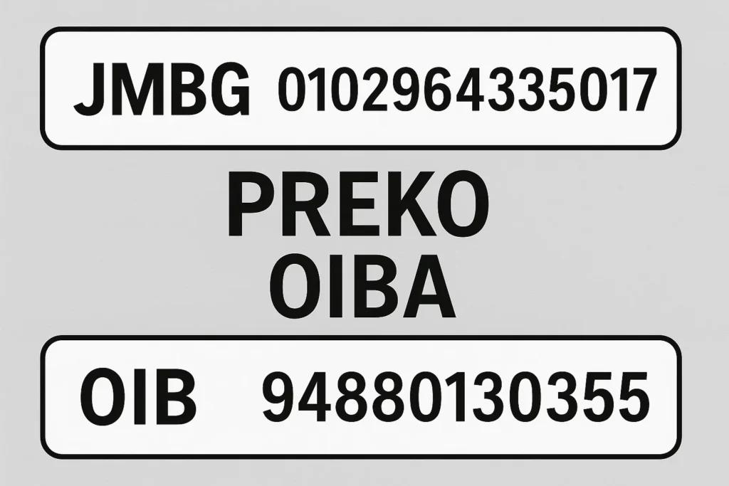 jmbg preko oiba
