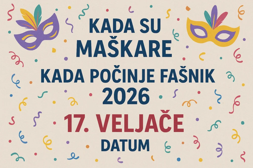 kada su maškare