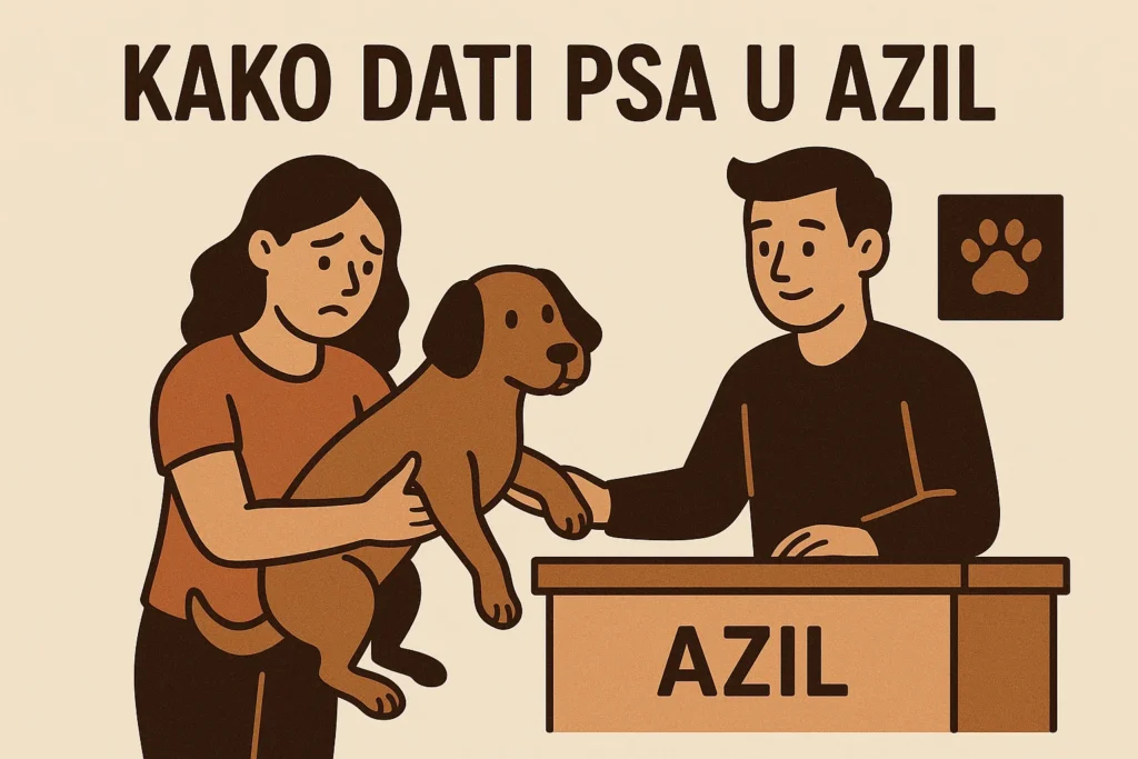 kako dati psa u azil