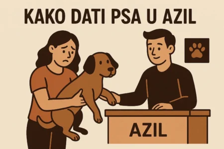 kako dati psa u azil