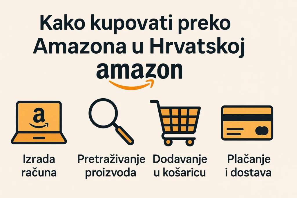 kako kupovati preko amazona u hrvatskoj