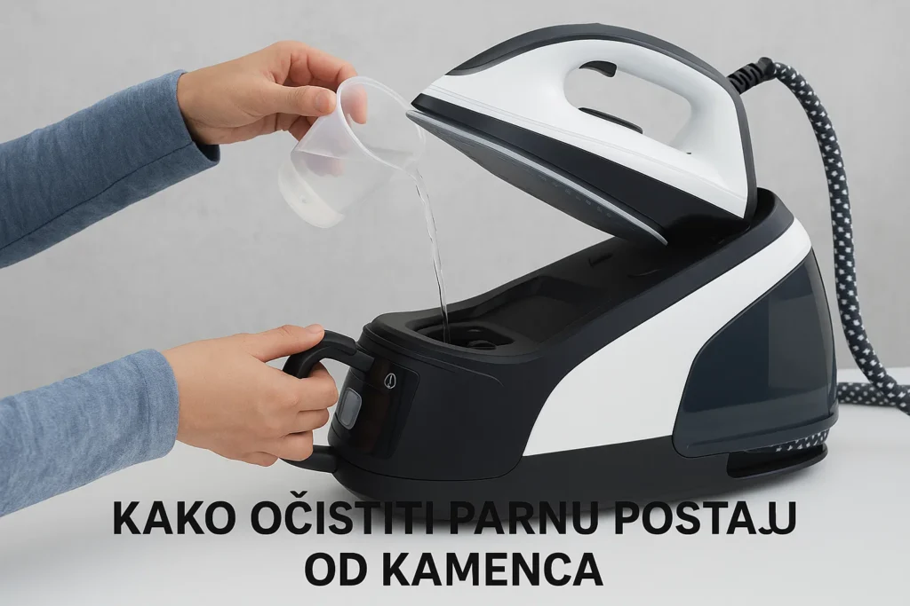 kako očistiti parnu postaju od kamenca