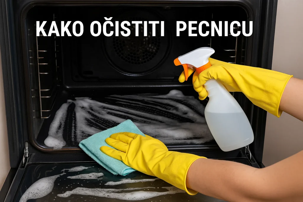 kako očistiti pećnicu