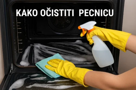 kako očistiti pećnicu