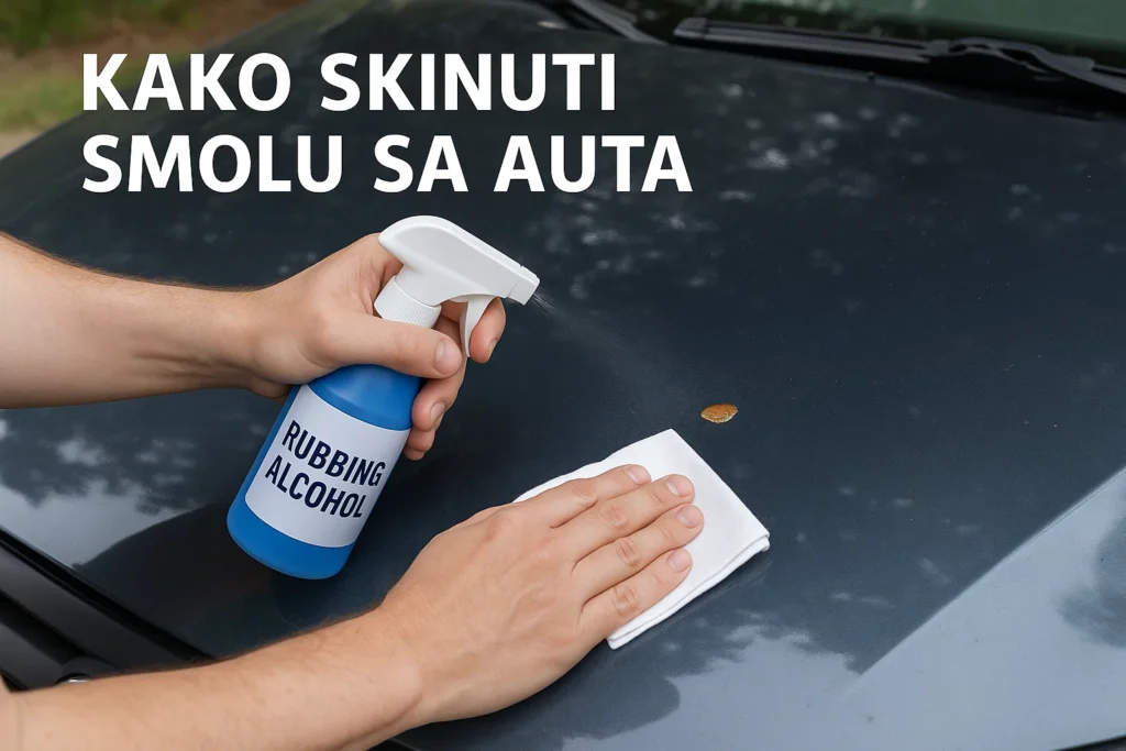 kako skinuti smolu sa auta
