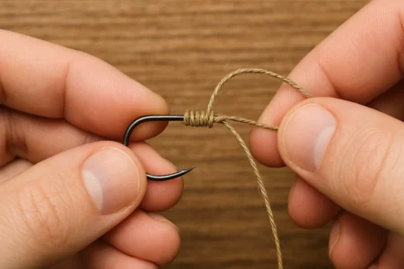 kako vezati udicu bez rupe