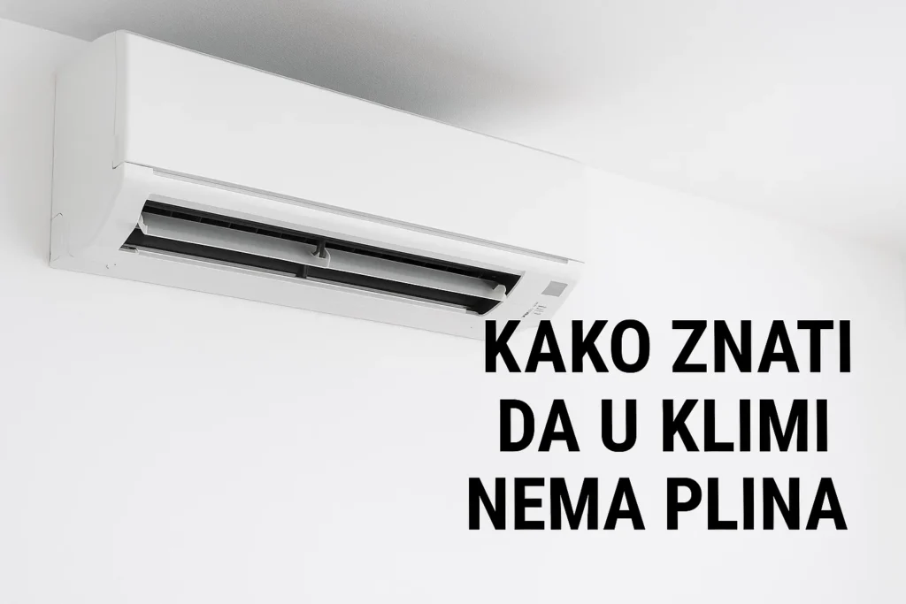 kako znati da u klimi nema plina