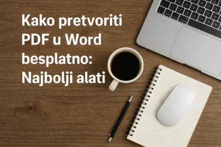 kako pretvoriti pdf u word besplatno