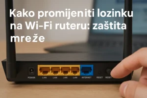 kako promijeniti lozinku na wi-fi ruteru