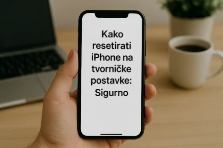 kako resetirati iphone na tvorničke postavke