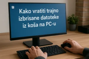 kako vratiti trajno izbrisane datoteke iz koša na pc-u